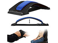 PEARL sports Rückenstrecker und -Dehner mit Massage-Noppen, 4 Höhen einstellbar; Hula-Hoop-Reifen Hula-Hoop-Reifen Hula-Hoop-Reifen Hula-Hoop-Reifen 
