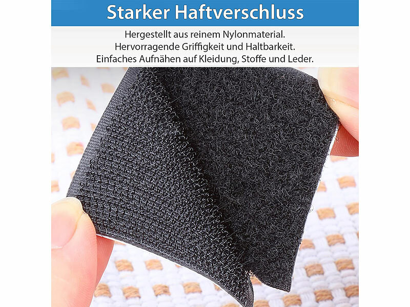 ; Klettbänder mit Nylon-Schlaufen/-Haken, selbstklebend Klettbänder mit Nylon-Schlaufen/-Haken, selbstklebend Klettbänder mit Nylon-Schlaufen/-Haken, selbstklebend 