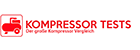 Kompressor Tests: Kompakter Druckluft-Kompressor mit Manometer für 12-V-Buchse