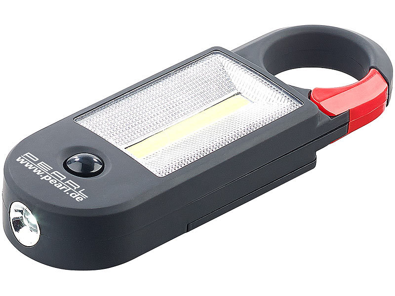 ; LED-Taschenlampen mit Arbeitsleuchte 