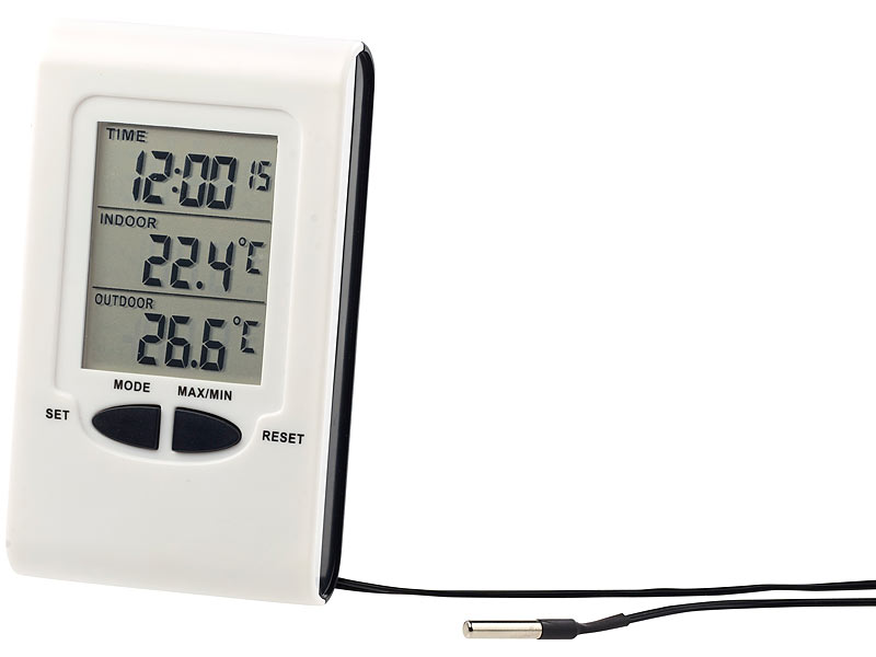 ; Digitale Thermometer/Hygrometer 