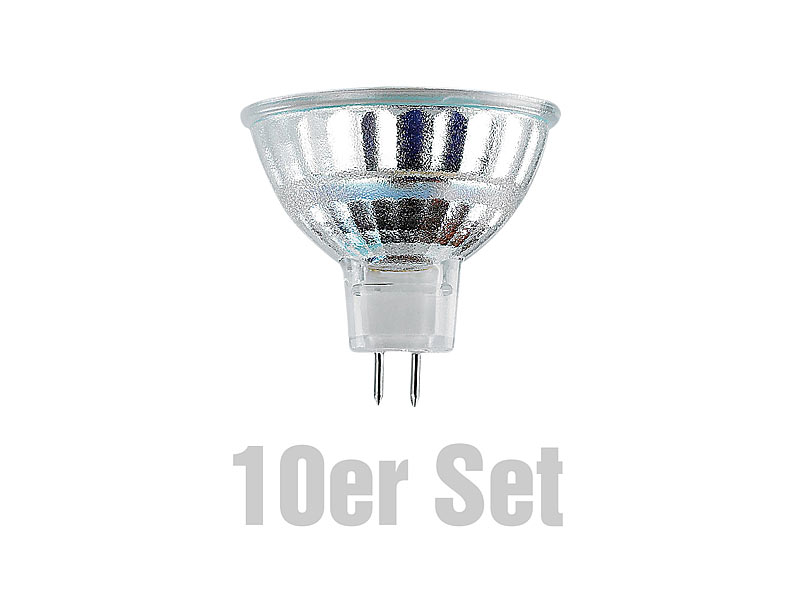 ; LED-Spots GU10 (warmweiß) 