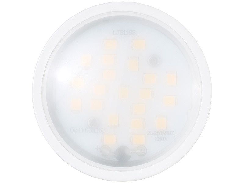 ; LED-Spot E14 (tageslichtweiß) 