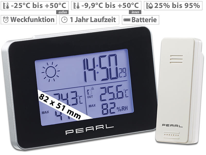 ; Digitale Thermometer/Hygrometer 