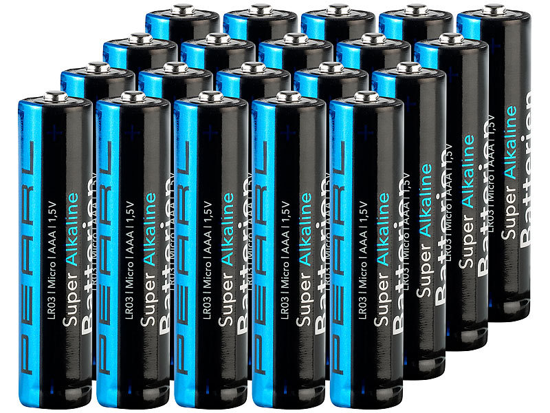 ; Alkaline-Batterien Micro (AAA) Alkaline-Batterien Micro (AAA) Alkaline-Batterien Micro (AAA) Alkaline-Batterien Micro (AAA) 