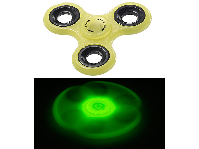 ; Fidget Spinner "Glow in the dark" 