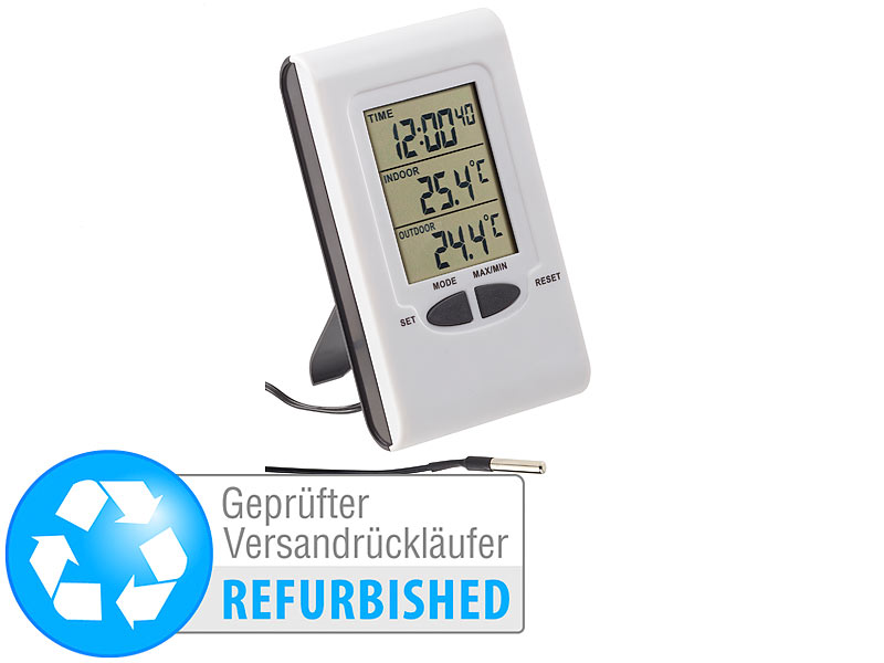 ; Digitale Thermometer/Hygrometer 