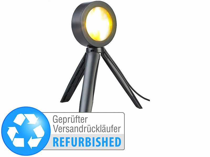 ; LED-Taschenlampen mit Arbeitsleuchte 