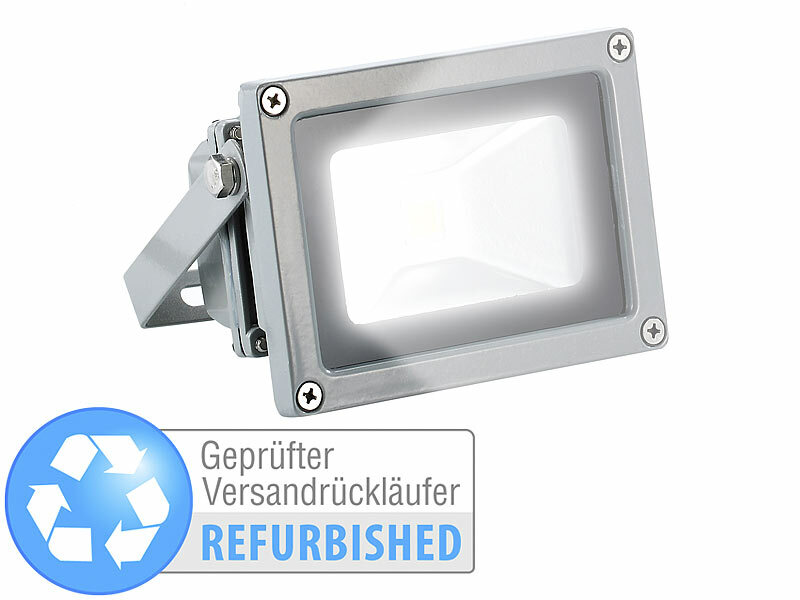 ; Wetterfester LED-Fluter (tageslichtweiß) 