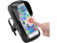 PEARL sports Motorrad-Handyhalterung, Fahrradlenkertasche