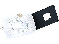 PEARL Micro-USB-Lade und -Datenkabel im Scheckkartenformat