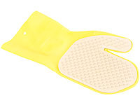 PEARL Handschuh mit Bürste für Tierfell-Reinigung, linkshändig