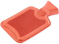 PEARL Wärmflasche, Größe M, rot, 0,5 Liter