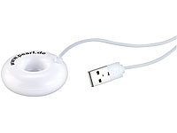PEARL USB-Mini-Luftbefeuchter & Diffuser mit Ultraschall-Vernebler