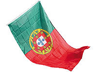 PEARL Länderflagge Portugal 150 x 90 cm aus reißfestem Nylon