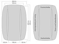 ; Wetterfeste Pkw-Vollgaragen, Faltbare Kofferraumtaschen Wetterfeste Pkw-Vollgaragen, Faltbare Kofferraumtaschen 