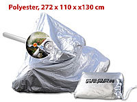 PEARL Wasserabweisende Motorrad-Vollgarage 'XXL' Polyester 272x110x130