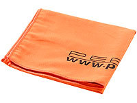 PEARL Extra saugfähiges Mikrofaser-Handtuch 80 x 40 cm, orange