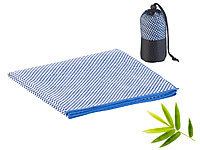PEARL Schnelltrocknendes, leichtes Bambus-Handtuch, nachhaltig, 80 x 40 cm