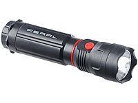 PEARL 2in1-LED-Taschenlampe mit Arbeitsleuchte, Magnet, 2x 3 W, 300 lm, IPX4