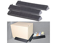 PEARL Kofferraum-Gepäckfixierung aus Schaumstoff/Nylon, mit Klett, 3-teilig
