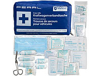 PEARL Marken-KFZ-Verbandtasche, geprüft nach DIN13164 (2022)