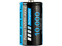 PEARL NiMH-Akku Monozelle Typ D 10000 mAh