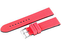 PEARL Ersatz-Armband für Armband-Uhren, rot