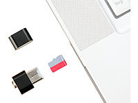 PEARL Micro SD Kartenleser, Micro USB Karte