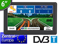 PEARL 6" Navigationssystem StreetMate GTX-60-DVBT mit Zentraleuropa