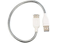 PEARL USB-Verlängerung mit Schwanenhals, 30 cm