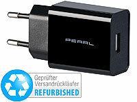PEARL USB-Netzteil für Mobilgeräte, 2,1 A / 10,5 Watt, Versandrückläufer