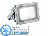 PEARL Wetterfester LED-Fluter, 10 W, warmweiß / 2700 K, Versandrückläufer