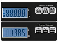 ; Digitale Küchenwaagen 