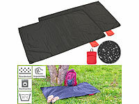 PEARL 2er-Set Mini-Picknickdecke 70 x 110 cm, kleines Packmaß, 55 g