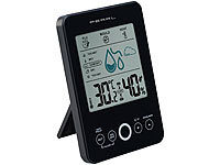 PEARL Digital-Hygro-/Thermometer mit Schimmel-Alarm & Komfort-Anzeige