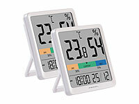 PEARL Temperatur Messgeräte, Digitale Thermo-Hygrometer; Digitale Thermometer/Hygrometer Digitale Thermometer/Hygrometer Digitale Thermometer/Hygrometer