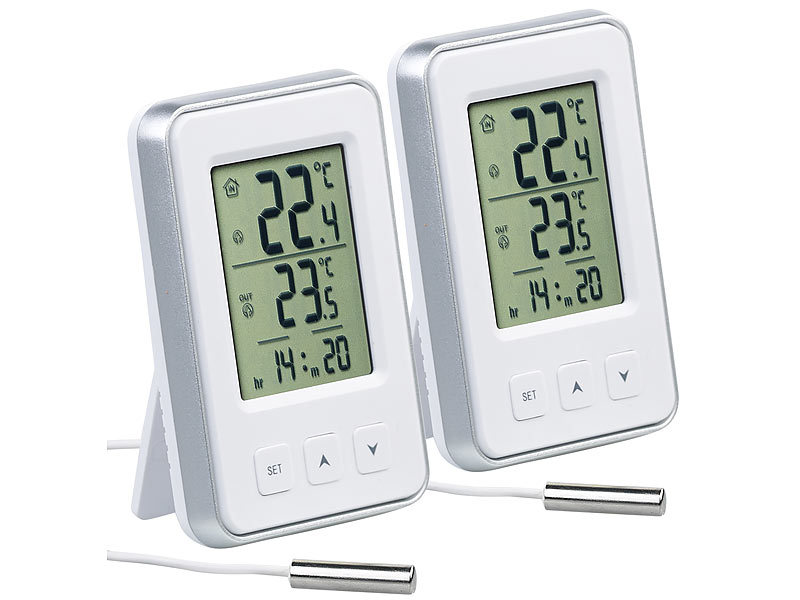 ; Digitale Thermometer/Hygrometer Digitale Thermometer/Hygrometer Digitale Thermometer/Hygrometer 