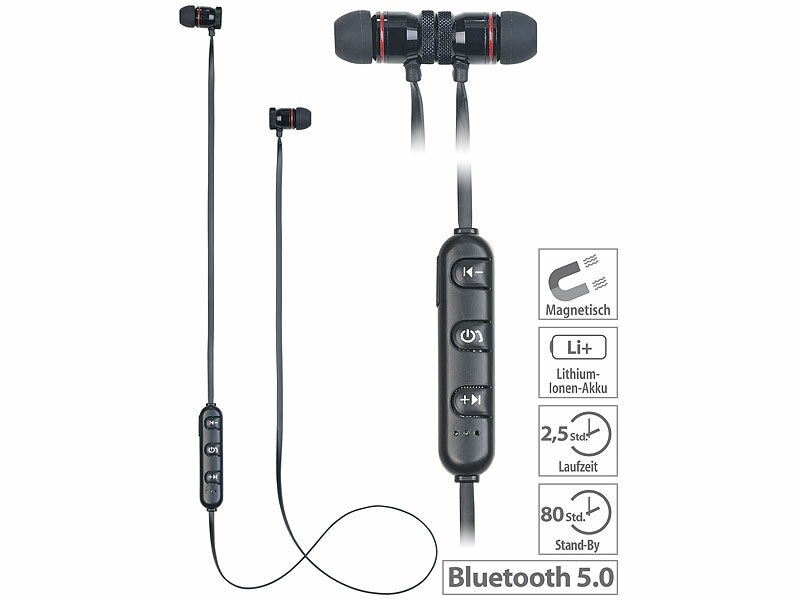 ; In-Ear-Mono-Headsets mit Bluetooth 